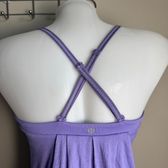 Lululemon‎ Pure Focus Women's Athletic Tank Top Purple 6 Activewear Athleisure - Picture 5 of 12